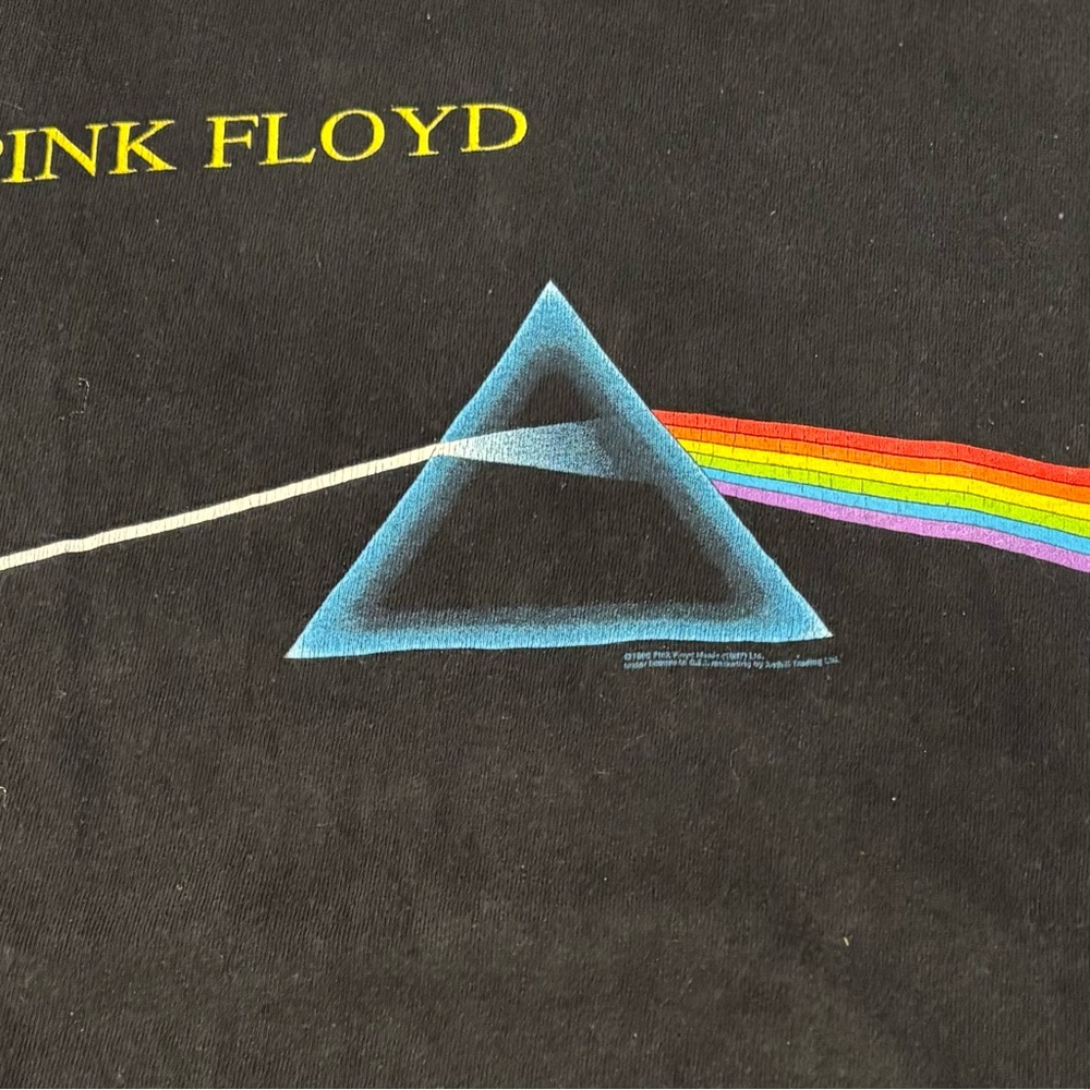 Pink Floyd Vintage 90’s Dark Side of the Moon shirt size XL - Picture 2 of 7